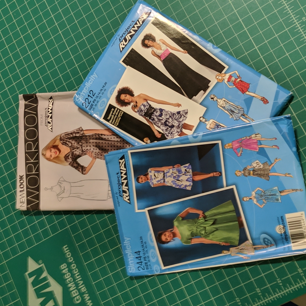 Project Runway sewing patterns